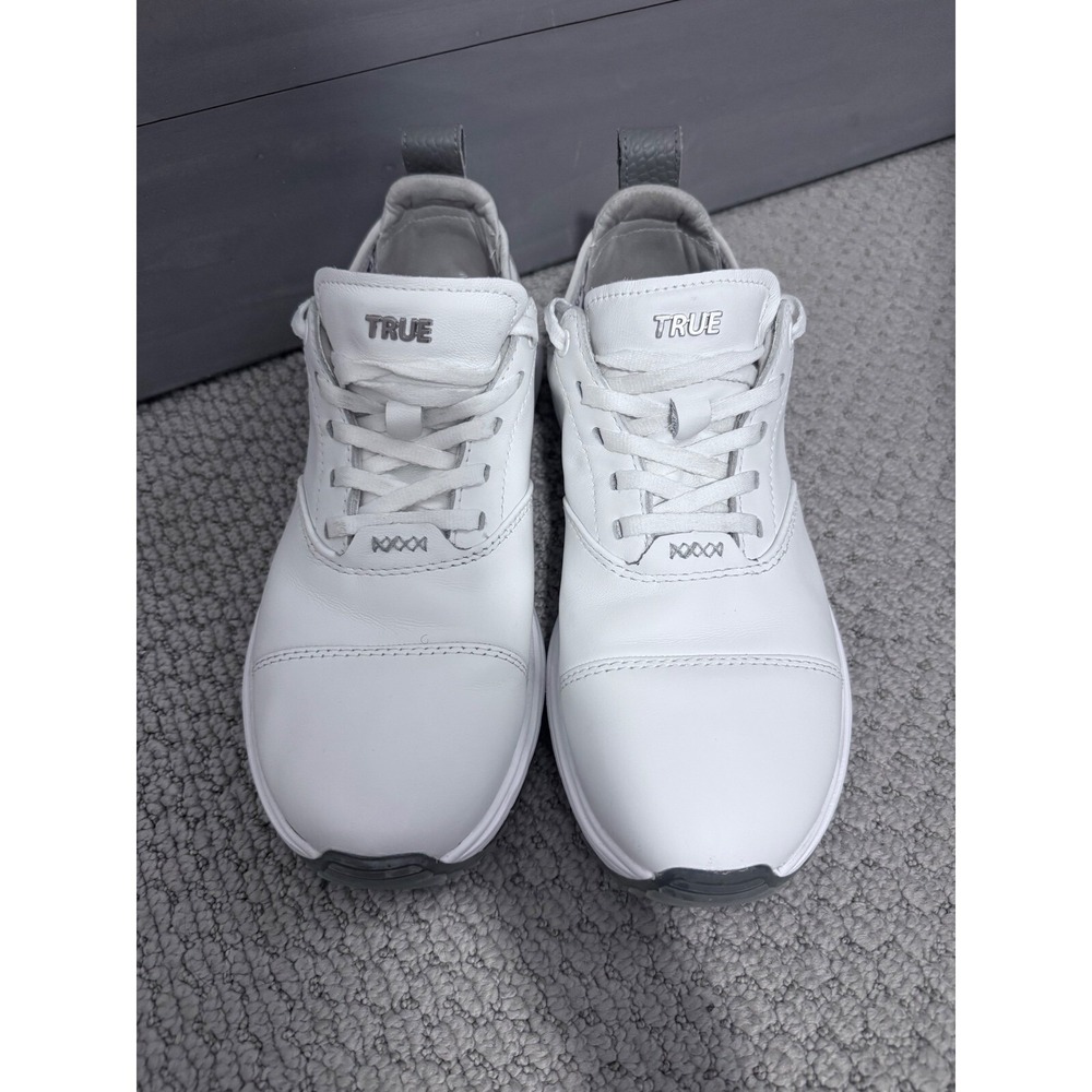 TRUE Linkswear TRUE LUX Tour Golf Sneaker Size‎ Men's 10.5 Staple White Gray - Picture 5 of 10